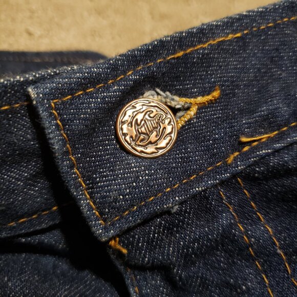 Vintage Appaloosa Blue Jeans Women's 28 Denim Wide Leg Western Wear Ranchwear - Picture 3 of 10